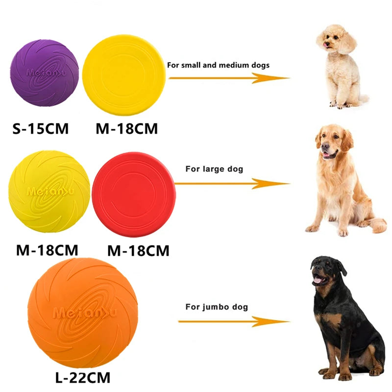 The Ultimate Dog Frisbee – Durable, Safe & Available in Multiple Sizes and Colors